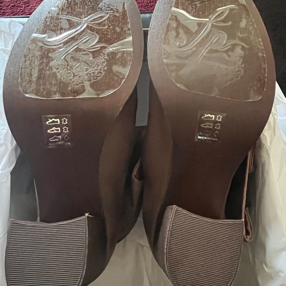 Free People Brown Leather Women's Boots Size 11 - Picture 12 of 16